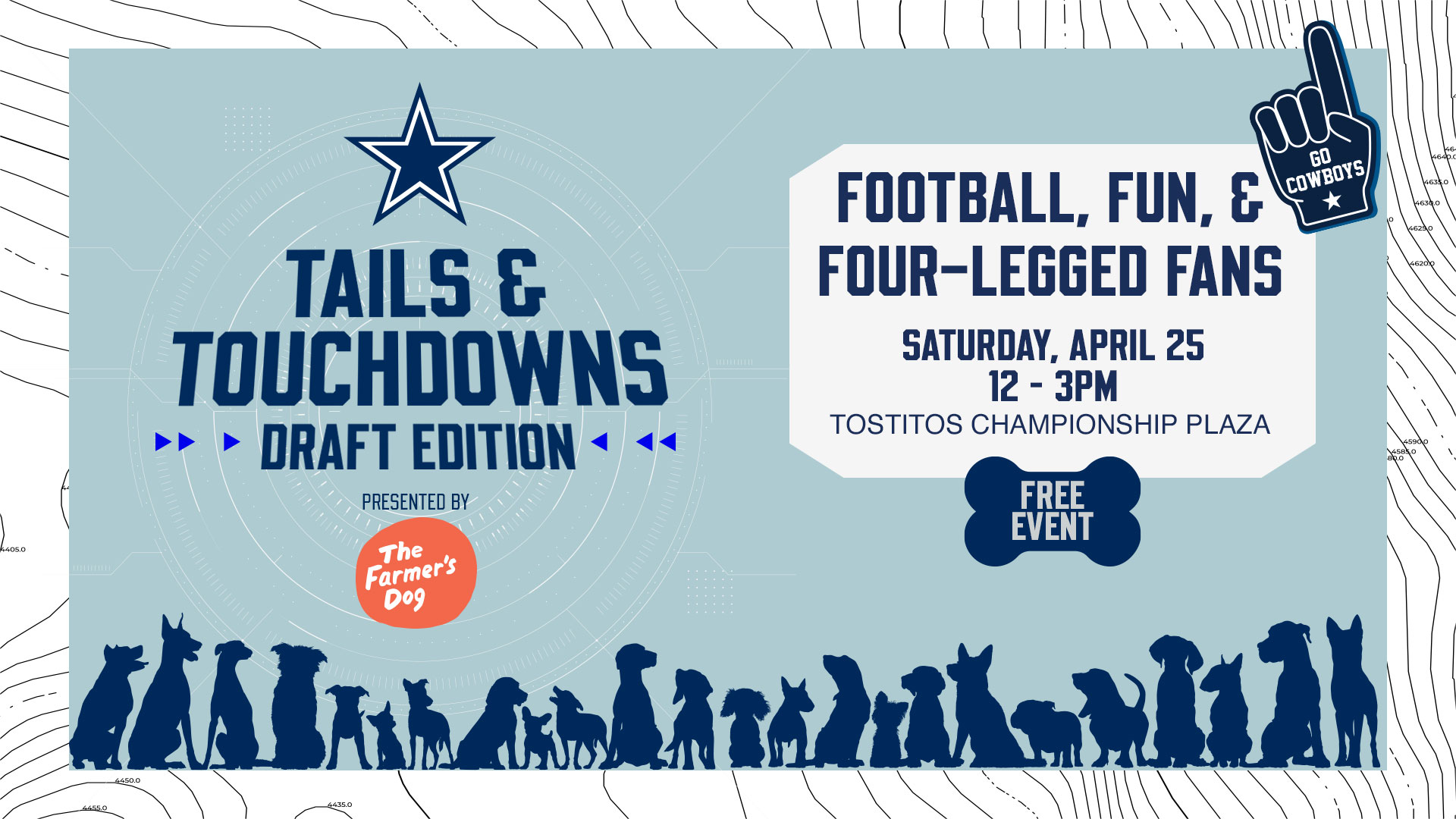 Tails & Touchdowns presented by The Farmer's Dog on April 25