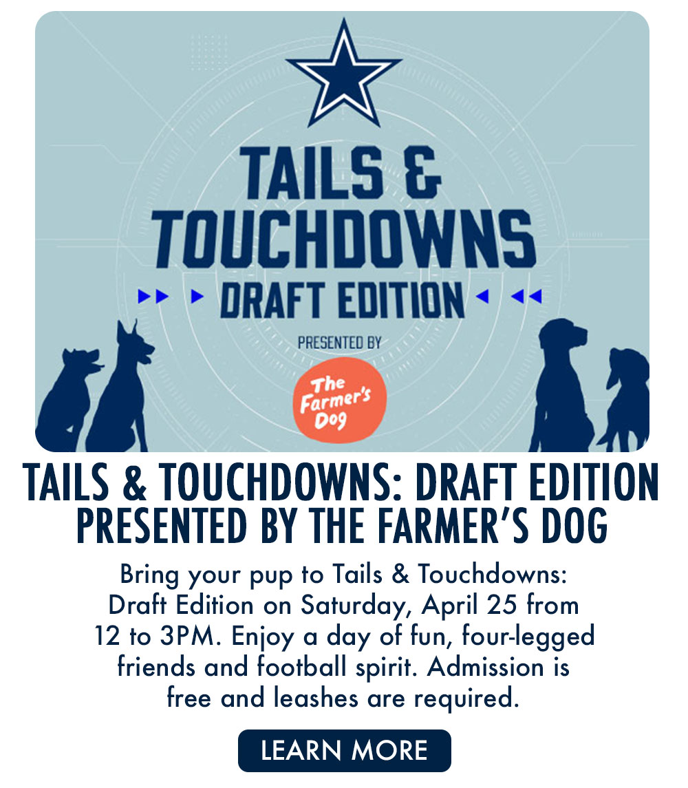 Tails & Touchdowns presented by The Farmer's Dog | April 25