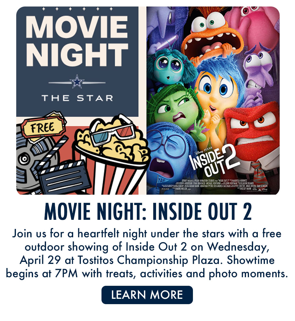 Movie Night: Inside Out 2 | April 29 at 7PM