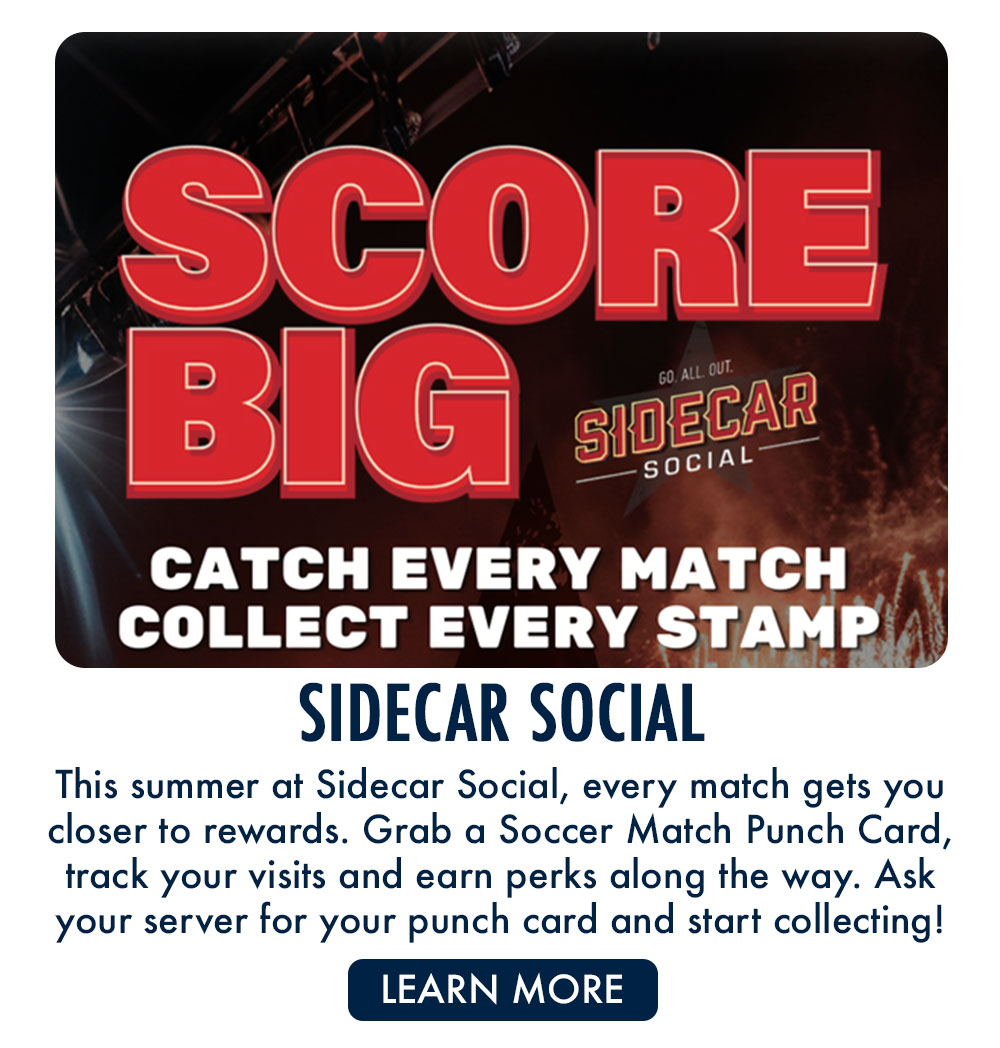 Sidecar Social | Grab your Soccer Match Punch Card