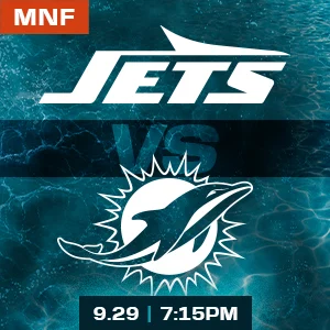 Jets vs Dolphins | 9.29 | 7:15 PM
