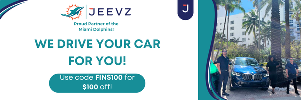 JEEVAZ We Drive your Car For you - Use code FINS100 for $100 off!