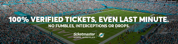 100% Verified tickets, even last minute. No fumbles, interceptions or drops. Ticketmaster