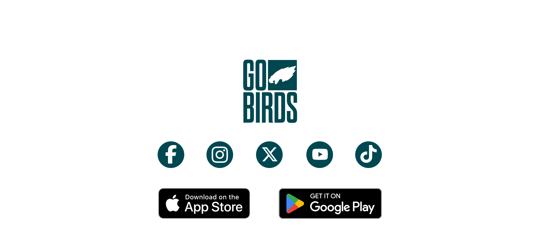 Facebook. Instagram. Twitter (X). YouTube. TIkTok. Download on the Apple App Store. Get it on the Google Play Store