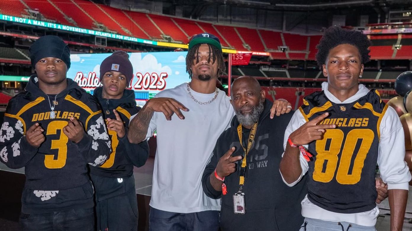 A.J. Terrell Jr. hosted “Roller Ball”