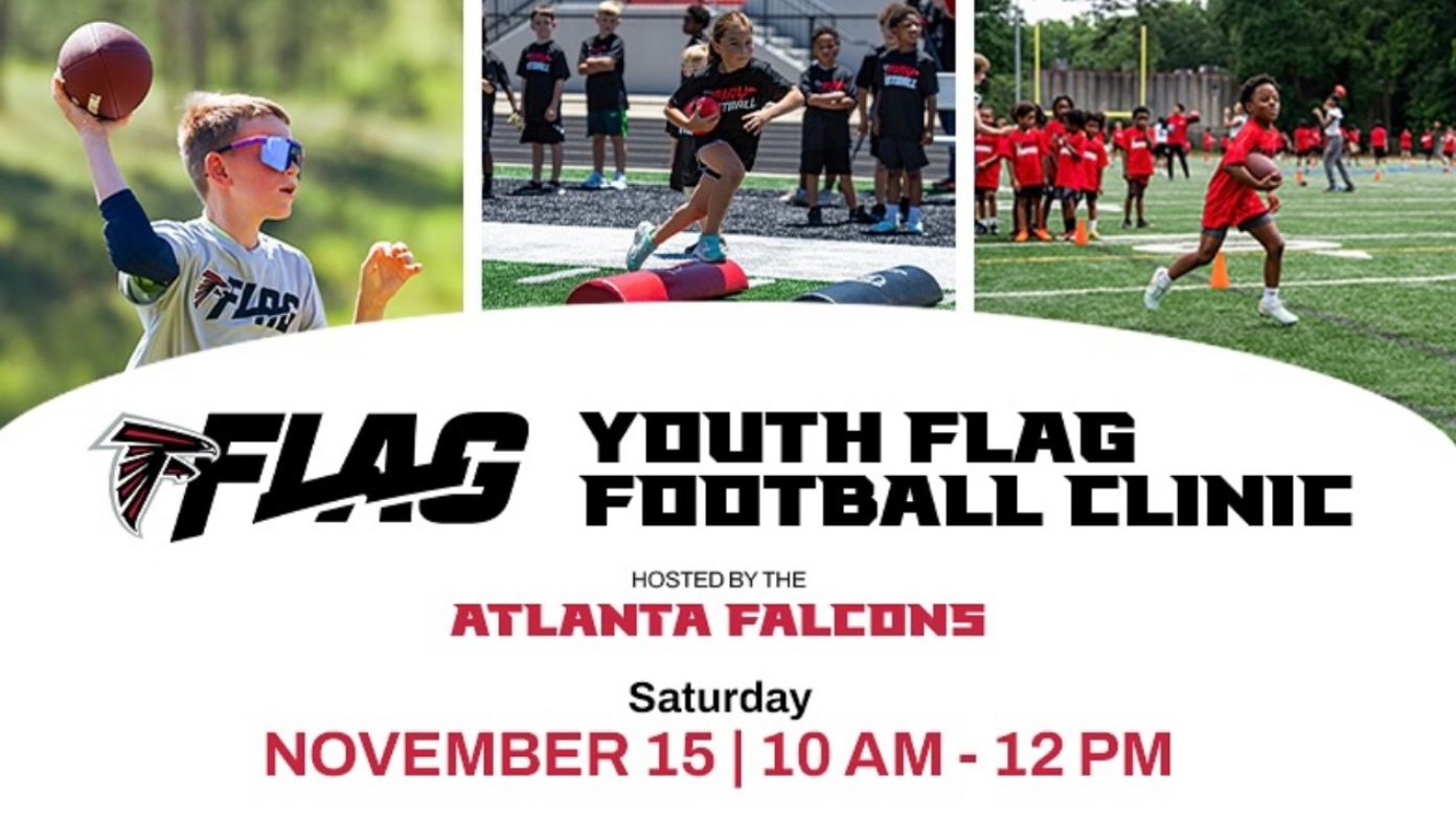 Youth Flag Football Clinic presented by Edible Arrangements