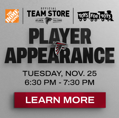 Atlanta Falcons Player Appearance presented by The Home Depot