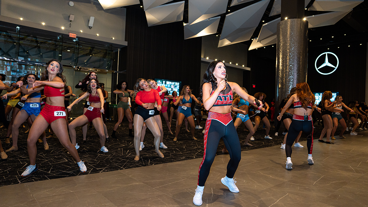 Atlanta Falcons Cheerleaders Prep Class