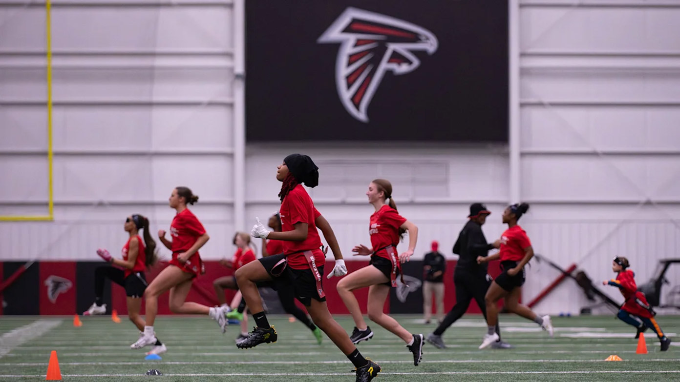 'We wouldn't miss it': Valdosta makes six-hour trip to girls flag football clinic