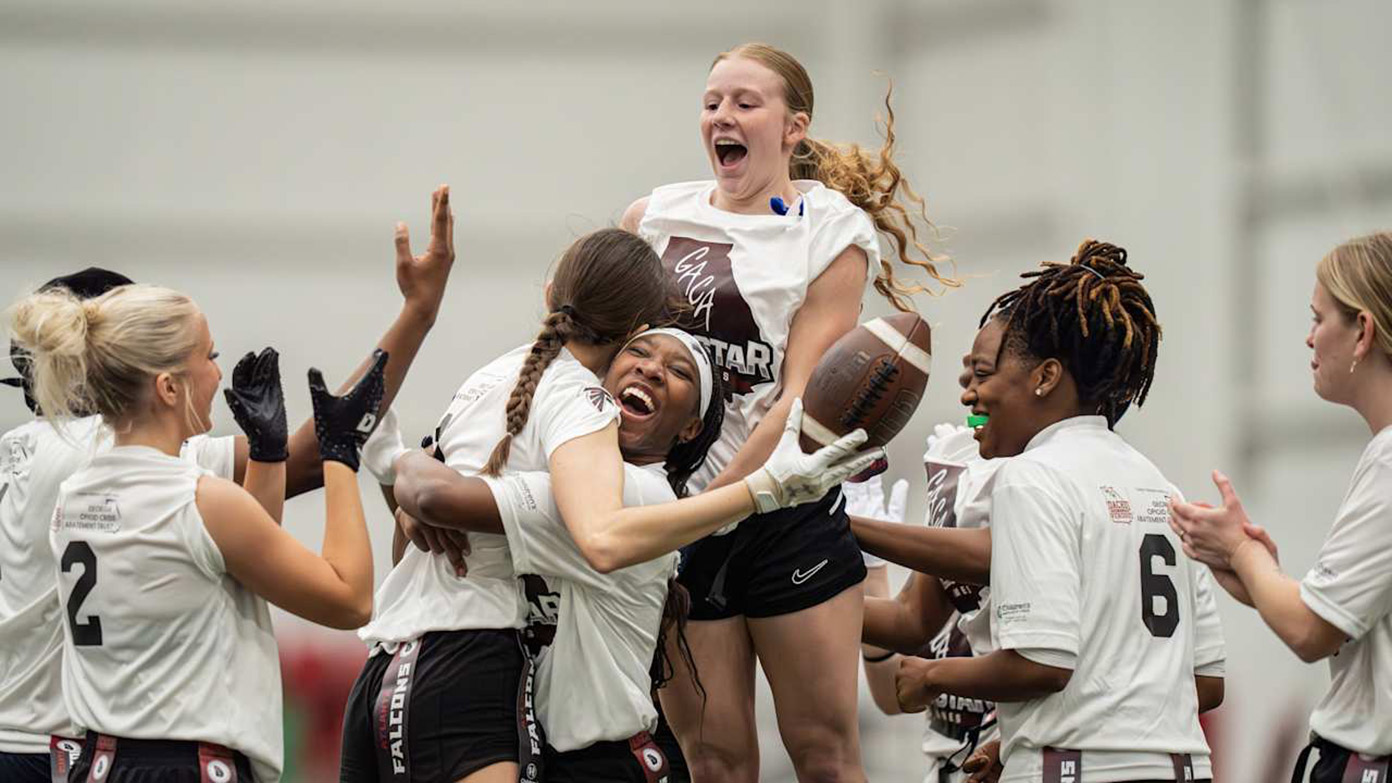 Top Photos from the Inaugural Atlanta Falcons Girls Flag Football Week