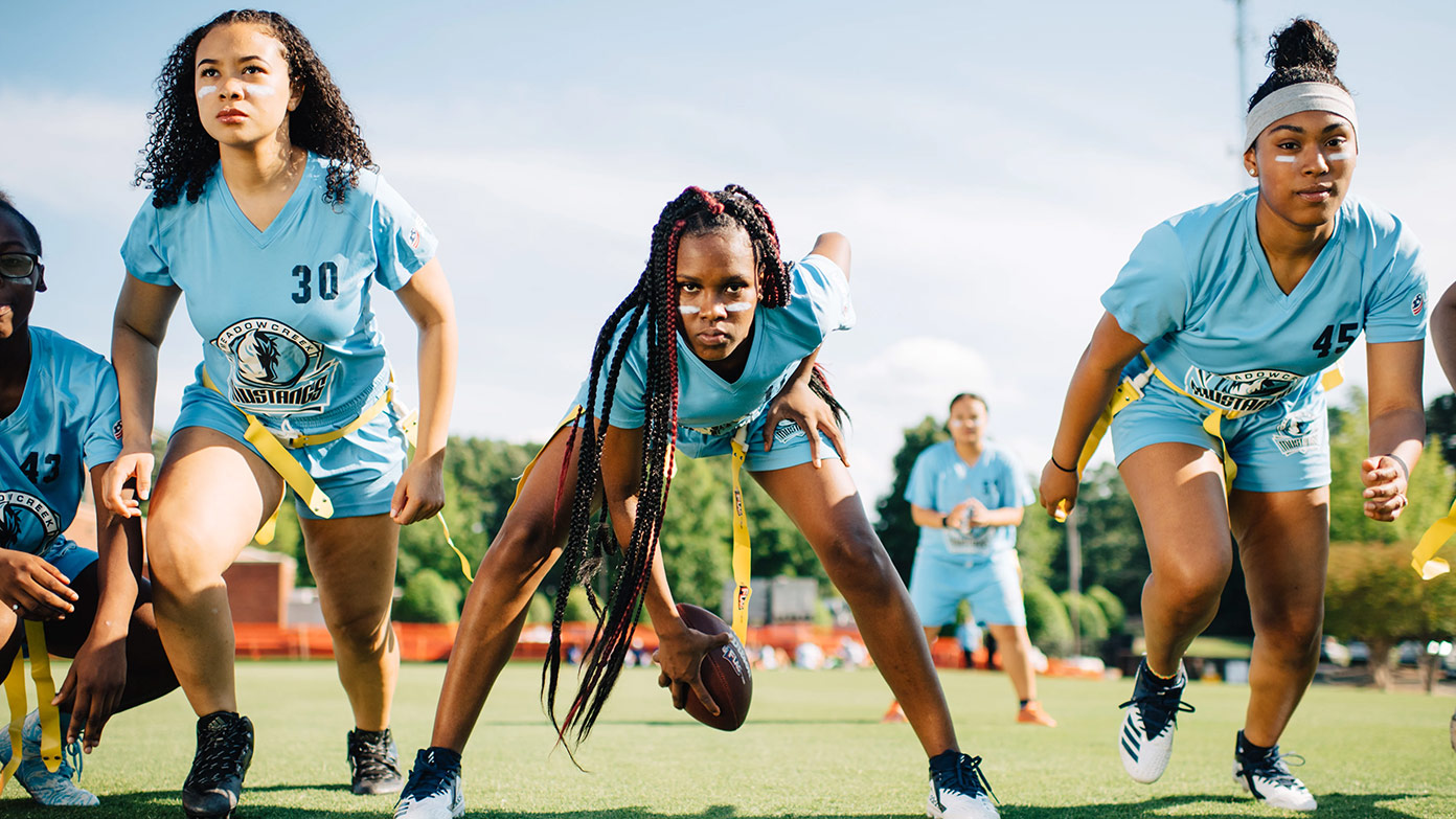 Arthur M. Blank Family Foundation, Atlanta Falcons Provide Grant Funding to Georgia High Schools to Support Girls Flag Football