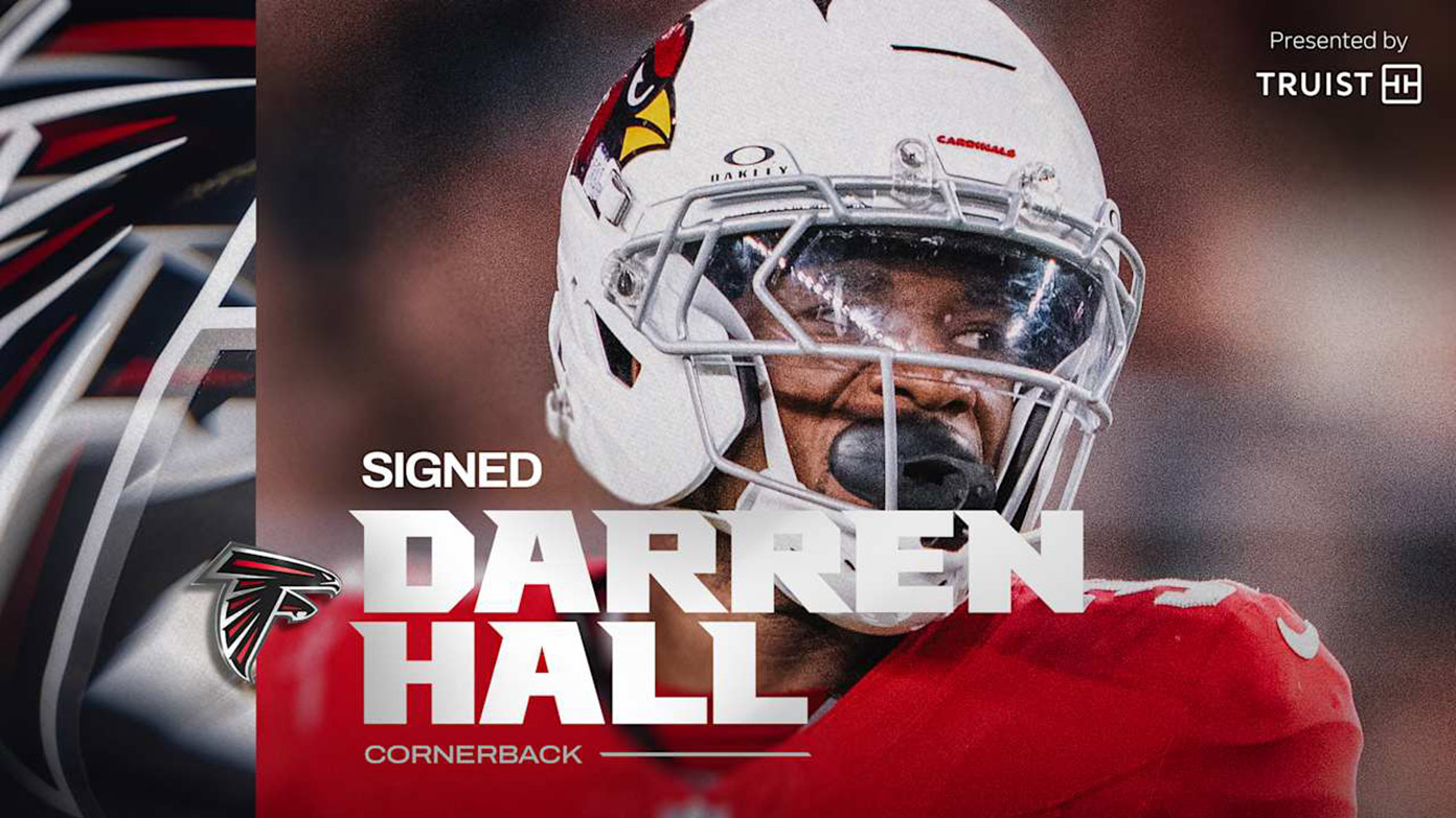 Falcons signed: Darren Hall, Cornerback | Presented by Truist