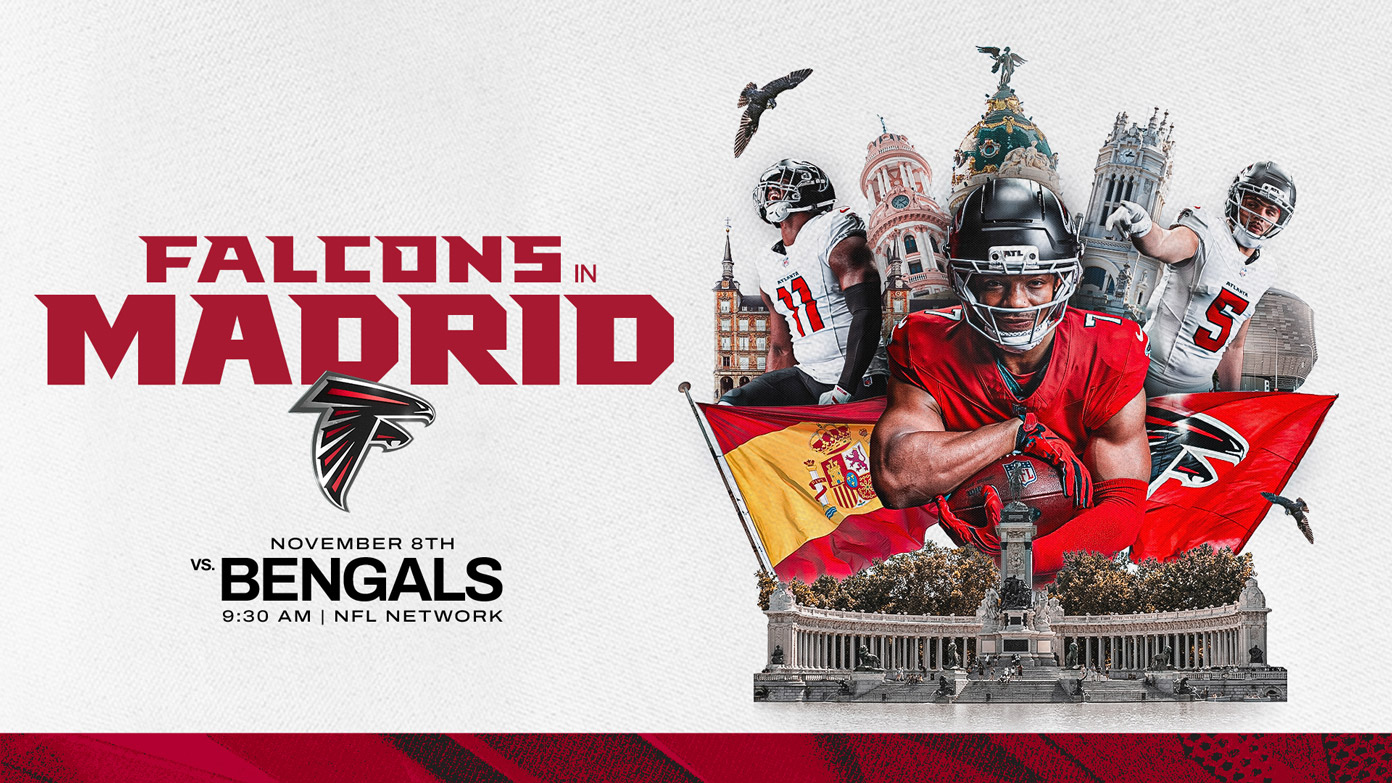 Falcons in Madrid: November 8th vs. Bengals | 9:30 AM | NFL Network