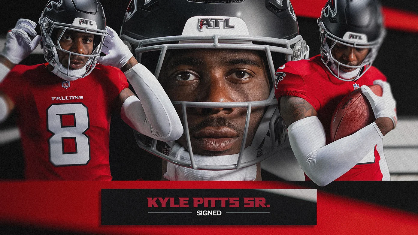 Kyle Pitts Sr. Signed