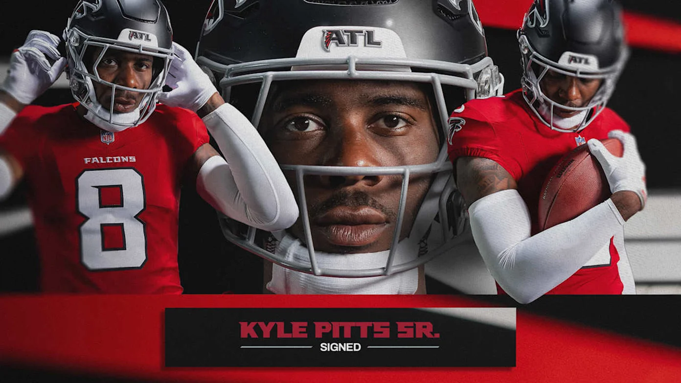 Kyle Pitts Sr., Signed