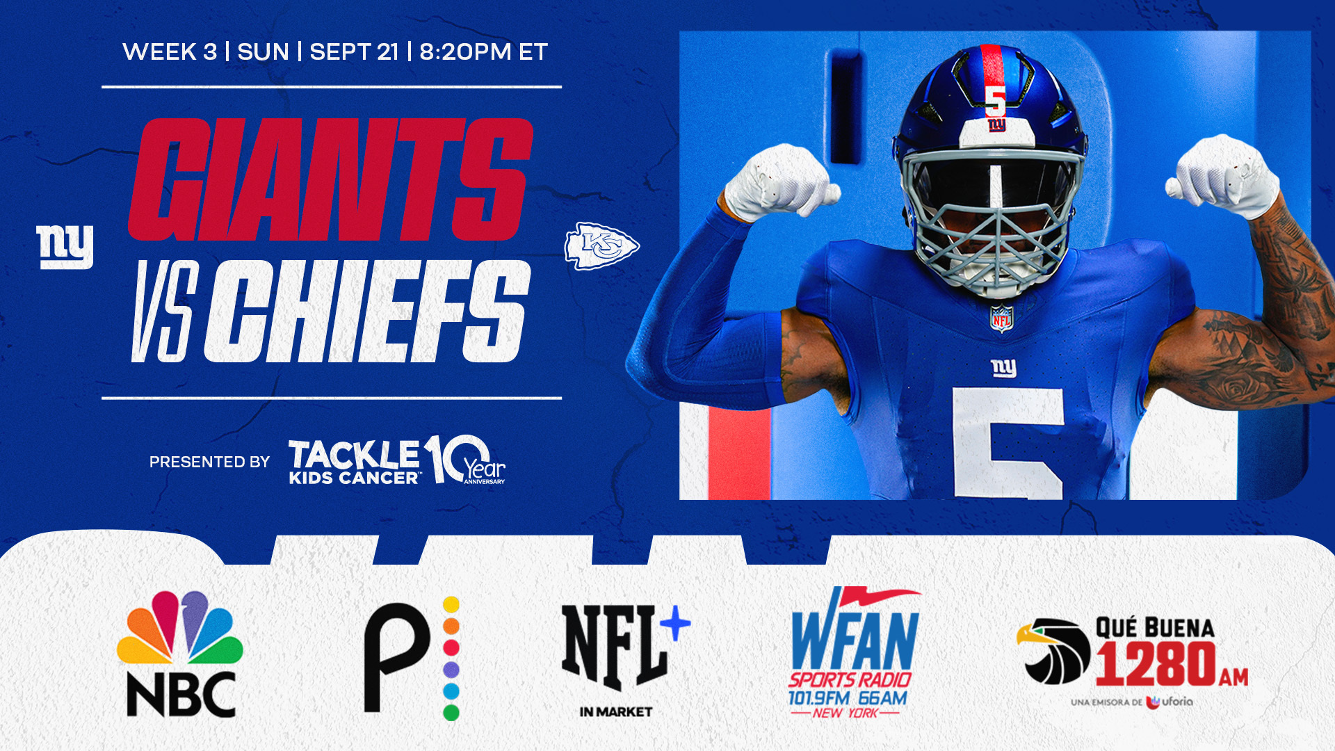 Giants Week 3 Tracker