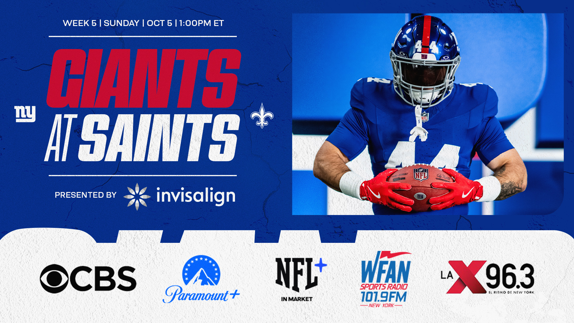 Giants Week 5 Tracker