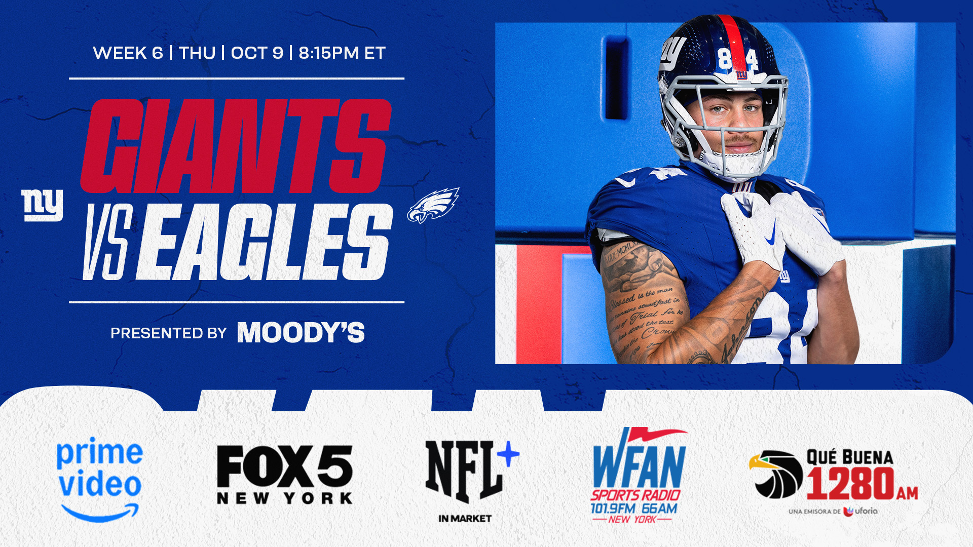 Giants Week 6 Tracker