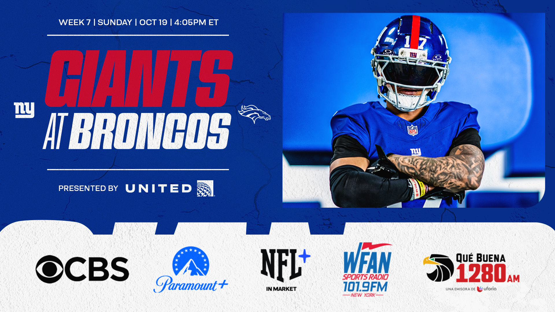 Giants Week 7 Tracker