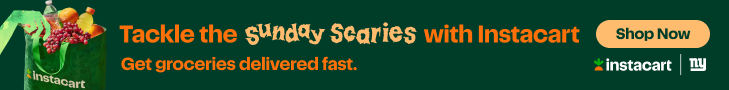 Instacart Top Banner