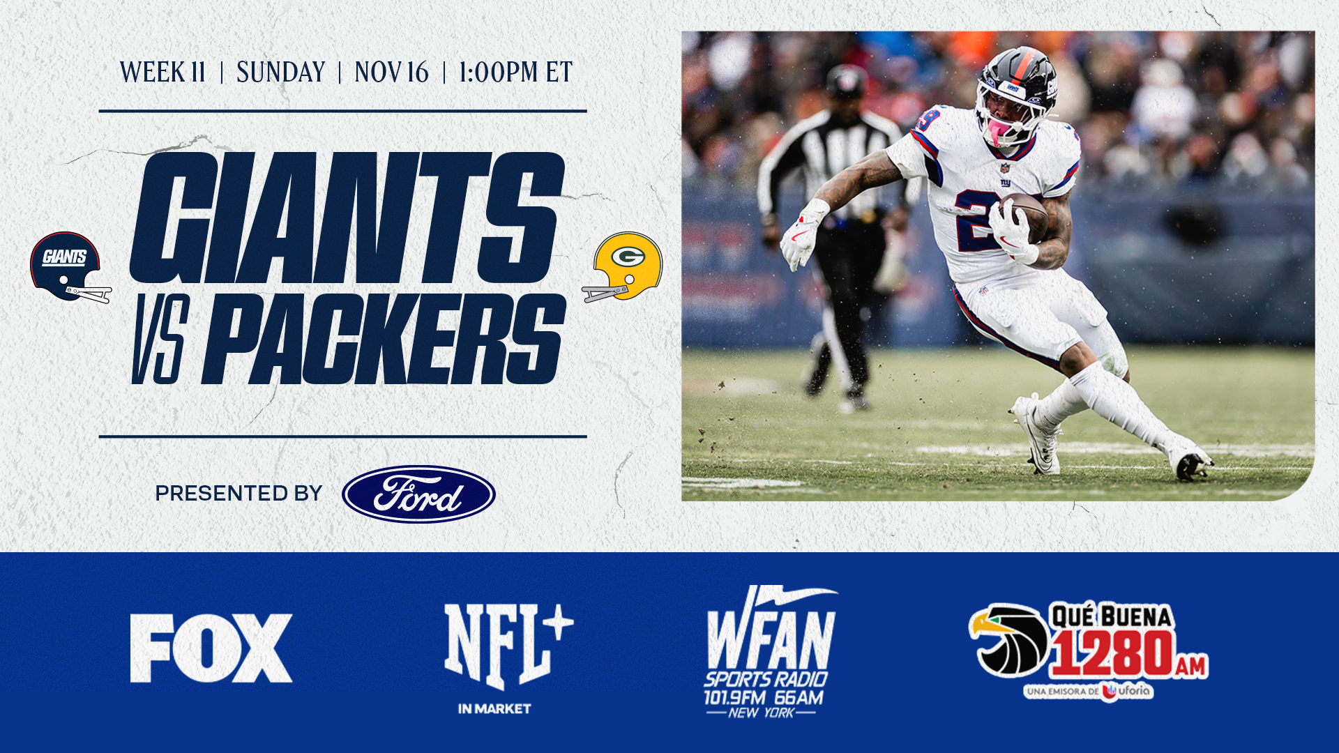 Giants Week 11 Tracker