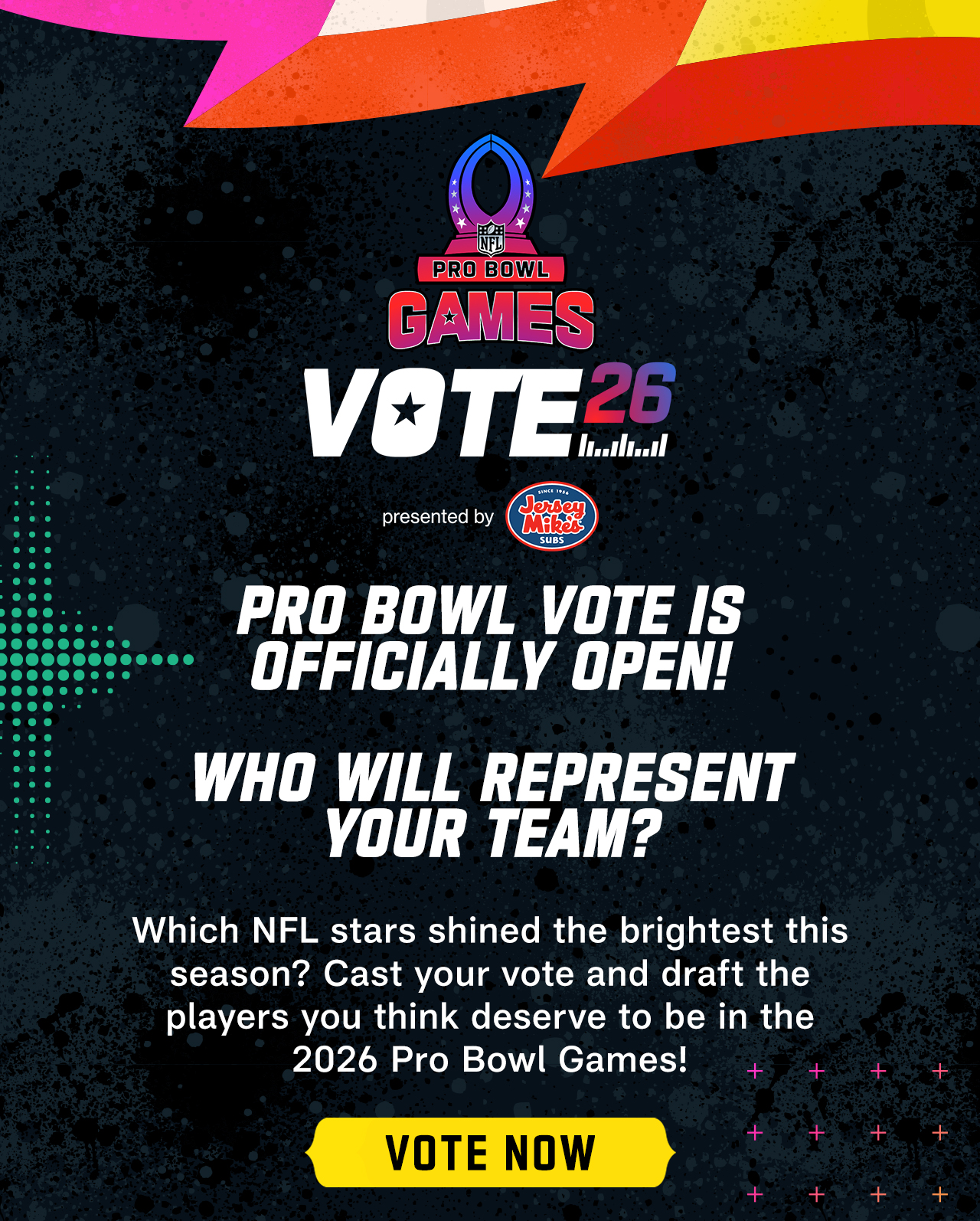 Pro Bowl Vote is Officially Open - Vote Now
