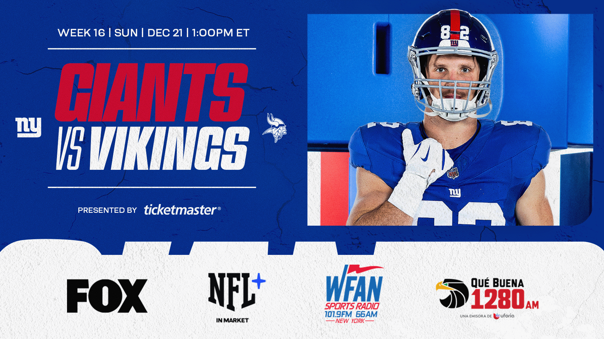 Giants Week 15 Tracker
