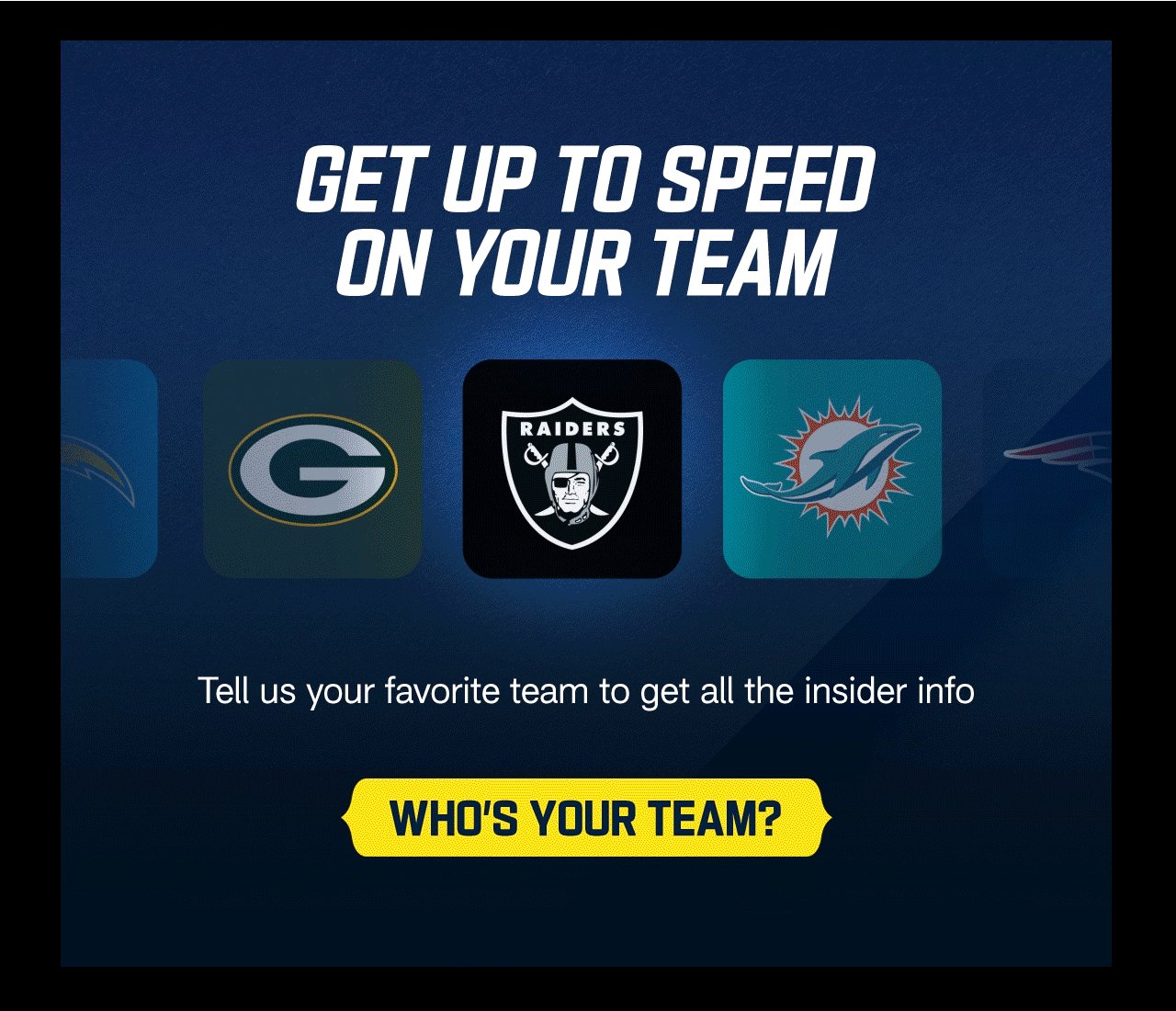 Get Up To Speed On Your Team