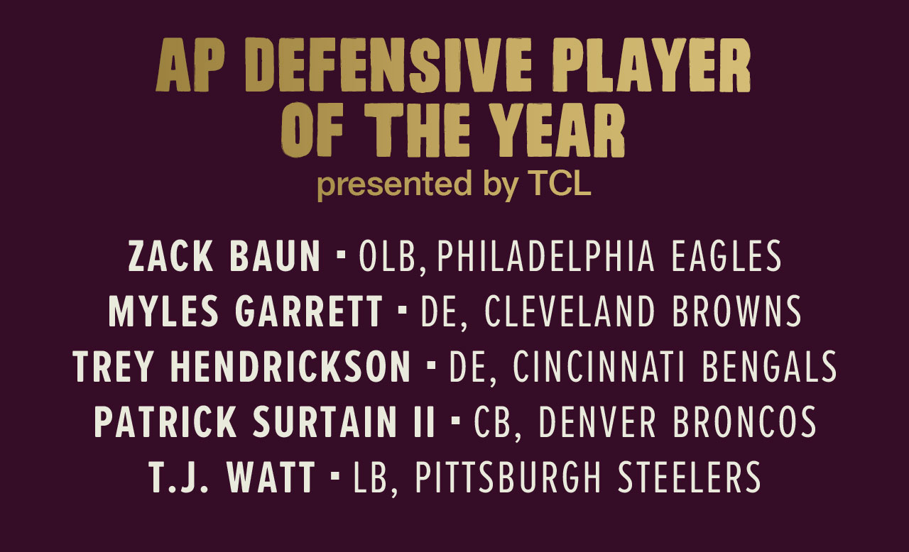 AP Defensive Player Of The Year Presented By TCL