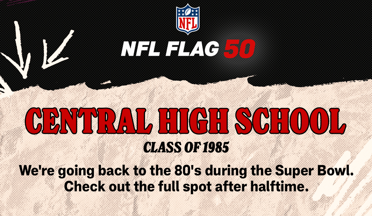 We're going back to the 80's during the Super Bowl. Check out the full spot after halftime.