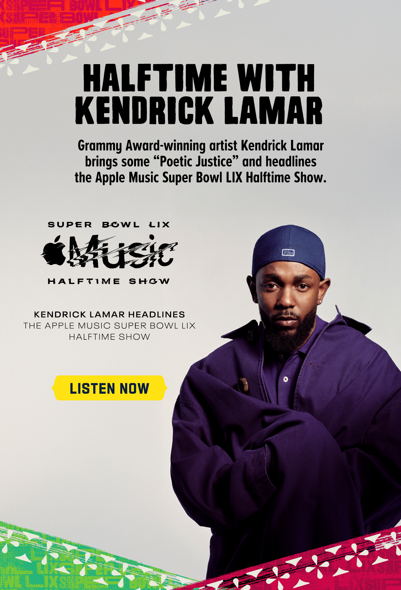 Halftime With Kendrick Lamar