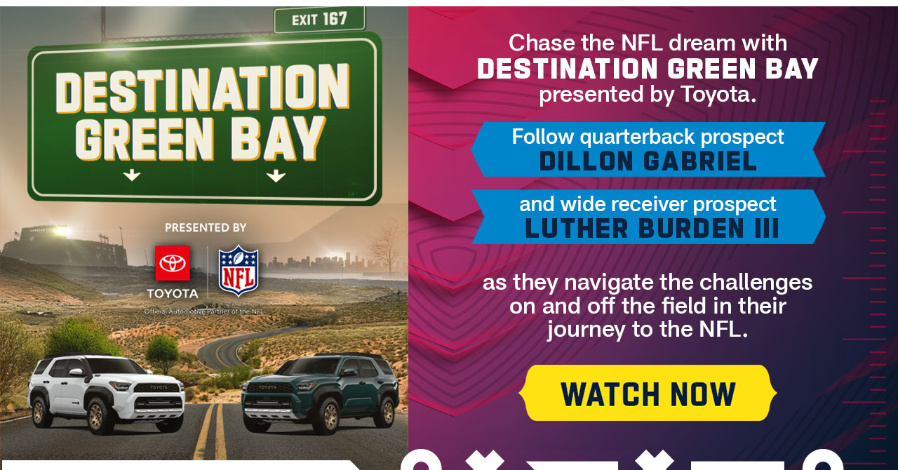 Destination Green Bay Presented By Toyota - Watch Now