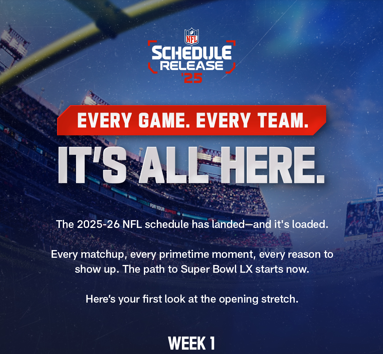 Every Game. Every Team. It's All Here.