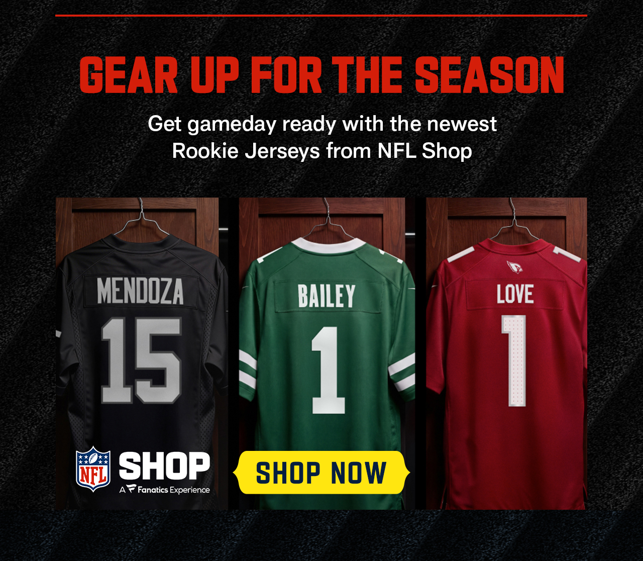 Gear Up For The Season. Shop Now.