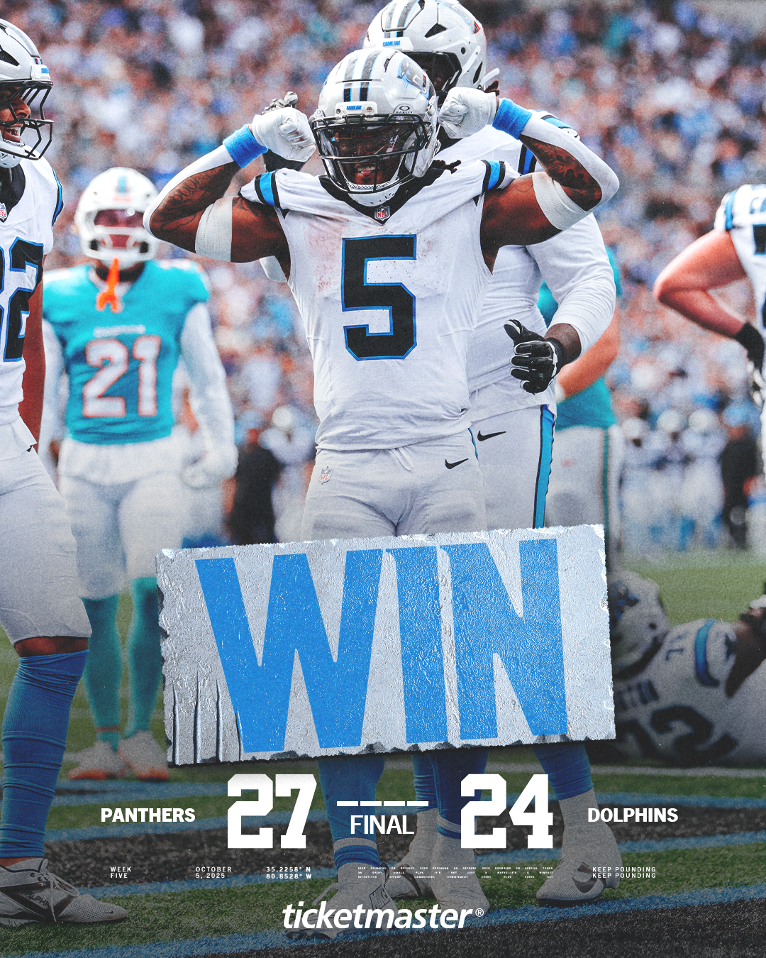 Panthers Win!