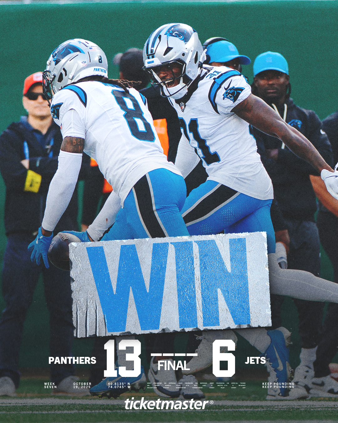 Panthers Win!