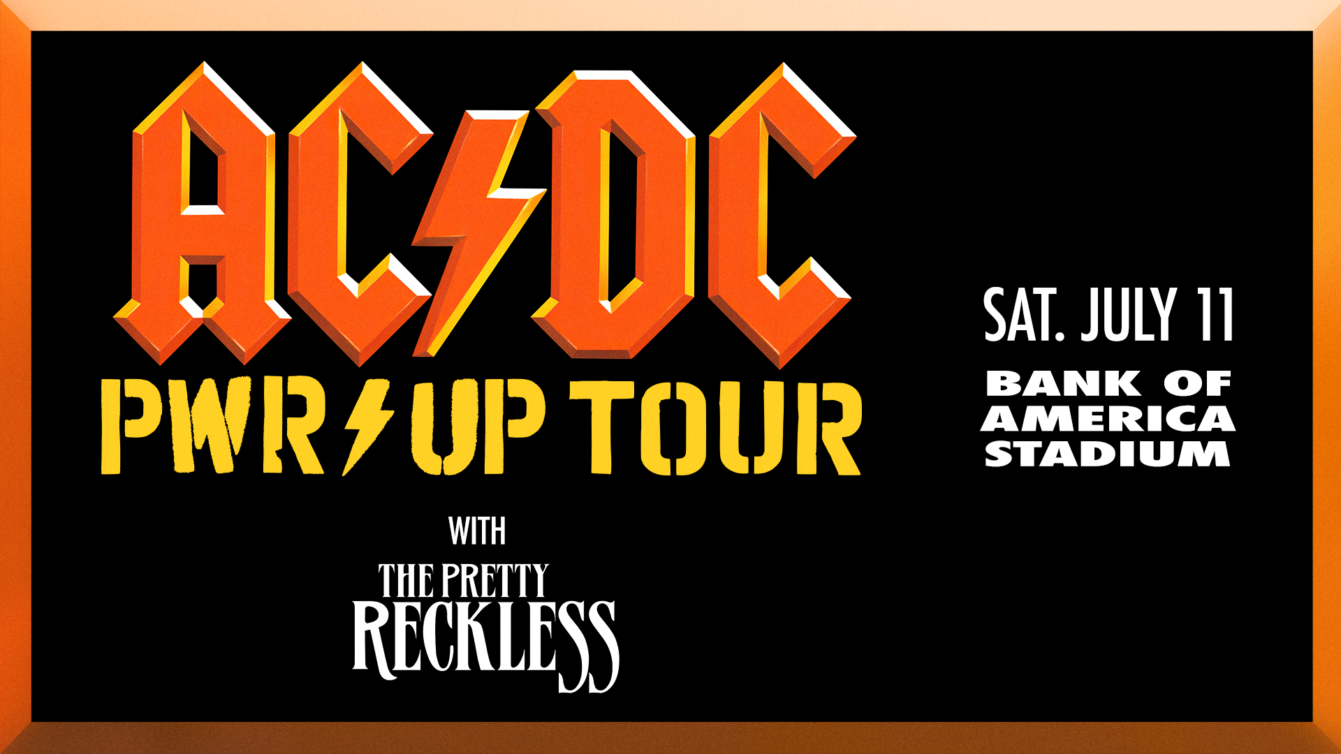 AC/DC is coming to Bank of America Stadium