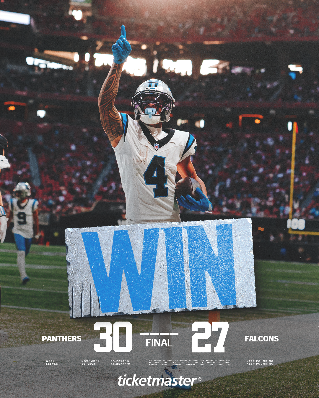 Panthers Win!