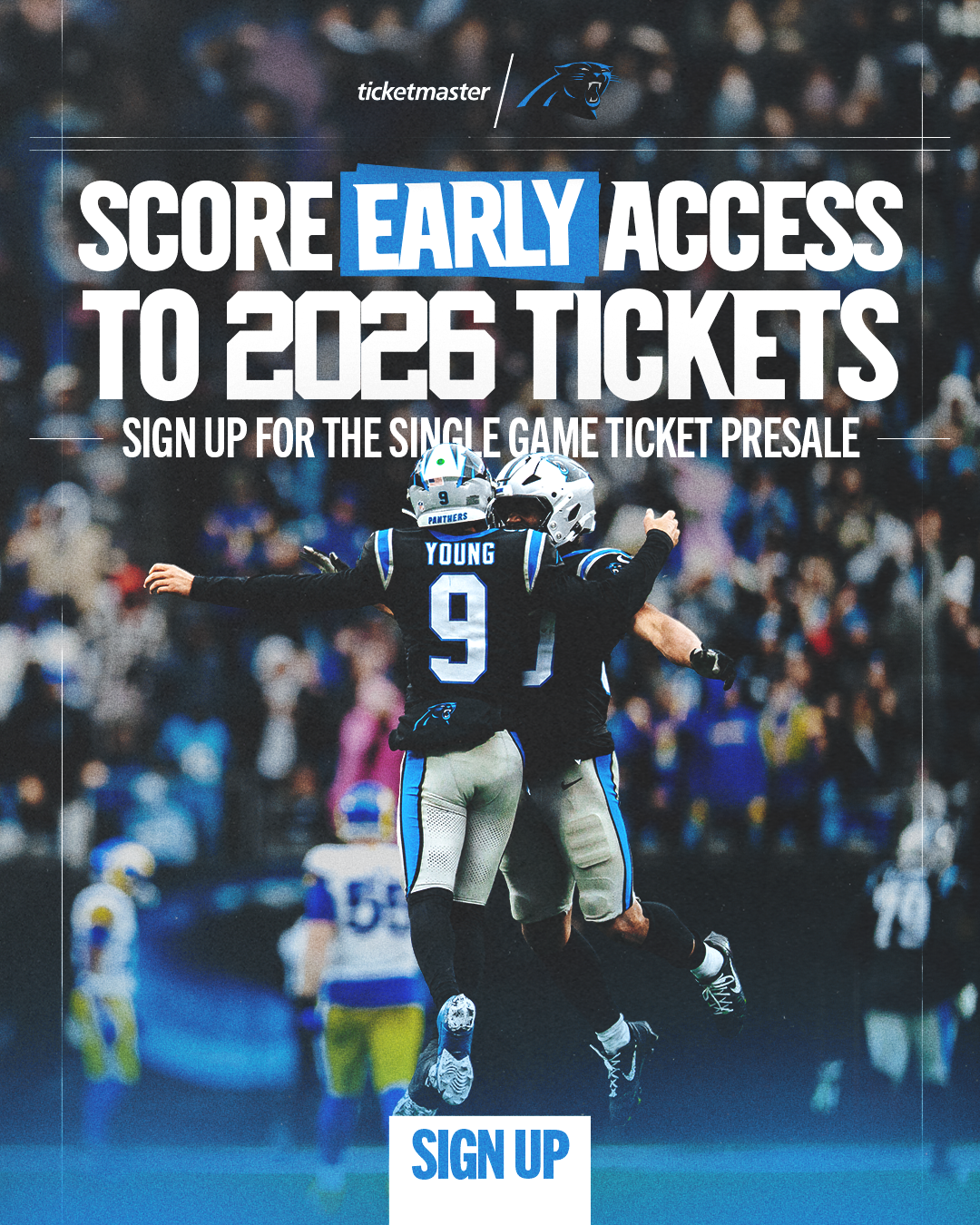 Sign up now for the Single Game Tickets presale this Spring