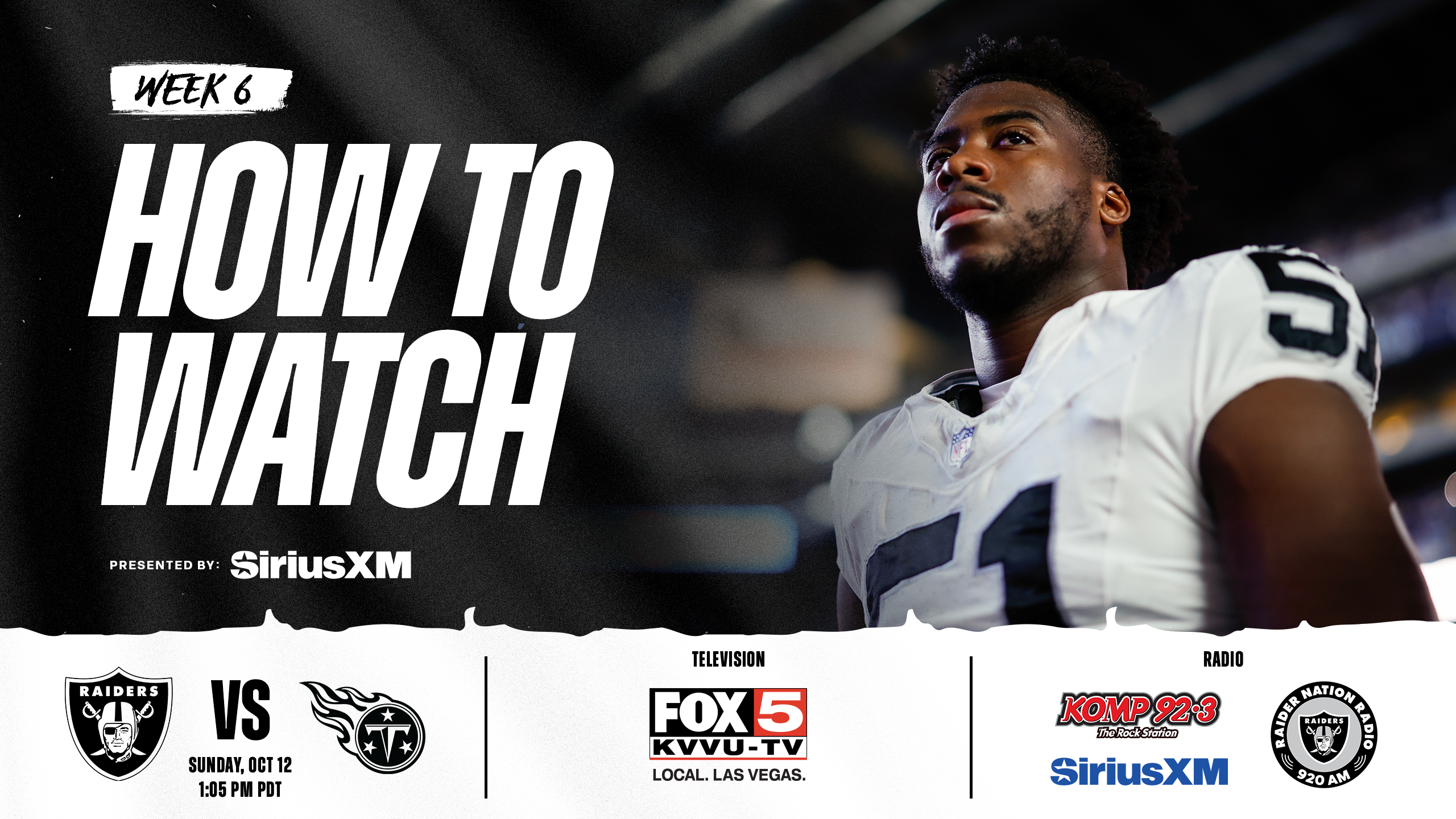 How to Watch: Week 6 matchup vs. Titans