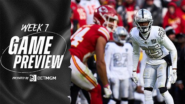 Raiders Take on Chiefs Before Bye Week