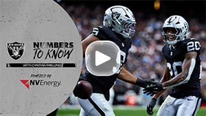 Numbers you need to know for the Week 9 matchup