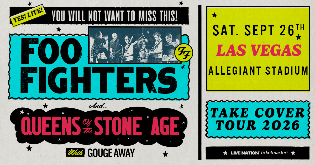 Foo Fighters | Saturday, September 26, 2026