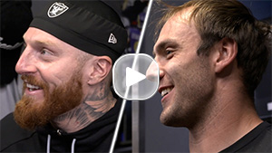 Media Pass: Crosby, Bowers, and Jeanty address the media ahead of the Week 17 matchup