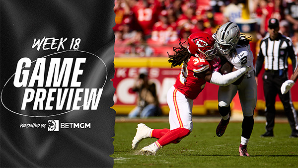 Game Preview: Raiders face Chiefs in 2025 season finale