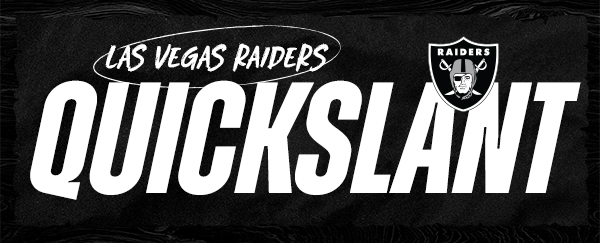 Las Vegas Raiders Quickslant