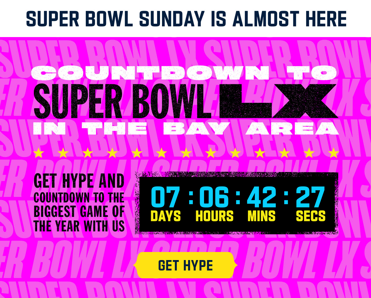 Super Bowl Sunday Is Almost Here