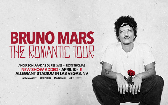 Bruno Mars | April 10 & 11, 2026