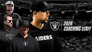 Raiders announce 2026 coaching staff