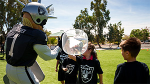 'A win-win for everybody': The Silver and Black host 'Raiders Day'
